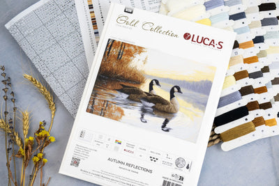 Autumn Reflections Cross Stitch Kit ~ Luca S GOLD