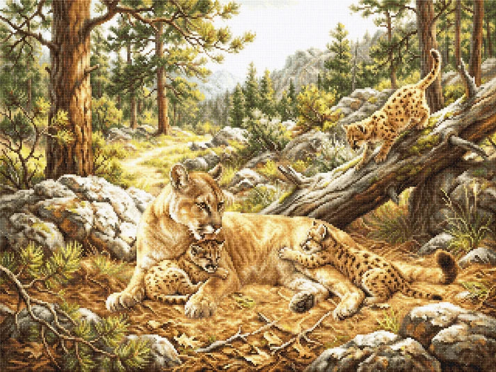Maternal Love Cross Stitch Kit ~ Luca S GOLD