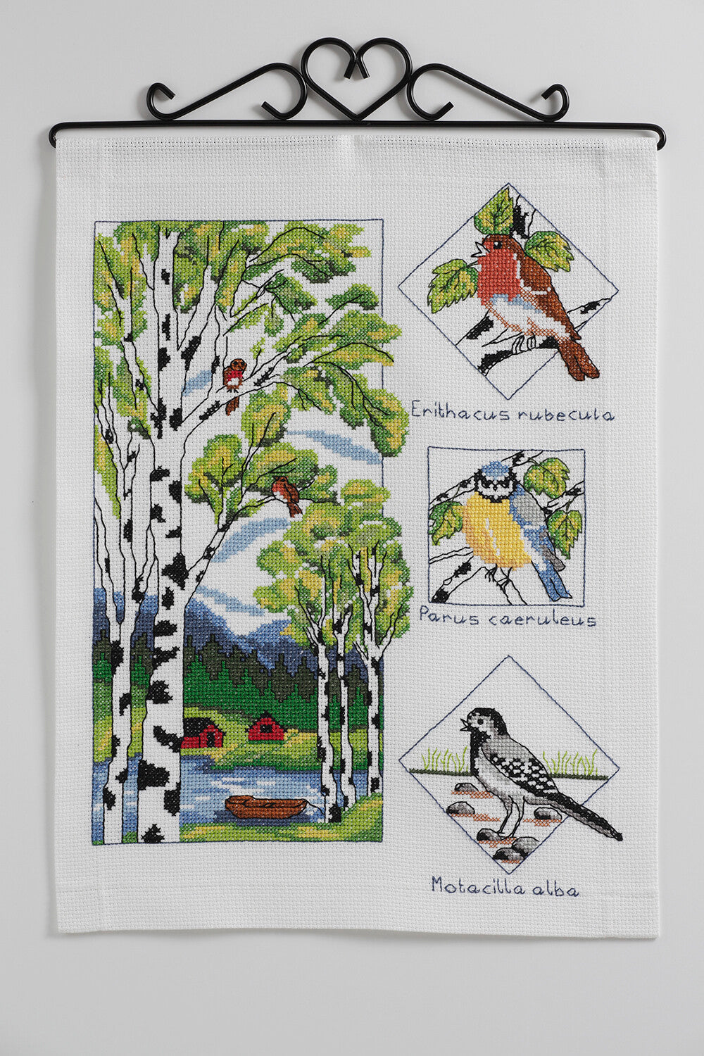 Birch and Birds - Anchor Cross Stitch Kit SALE