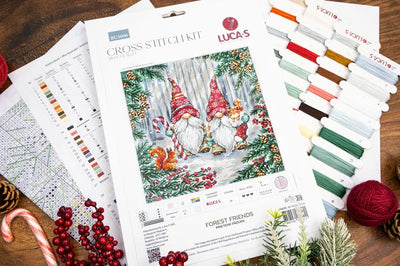 Forest Friends Cross Stitch Kit ~ Luca S
