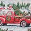 Red Christmas Truck Cross Stitch Kit ~ Luca S GOLD