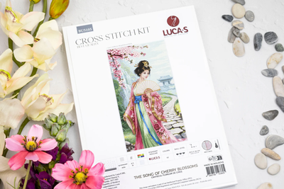 The Song of Cherry Blossoms Stitch Kit ~ Luca S