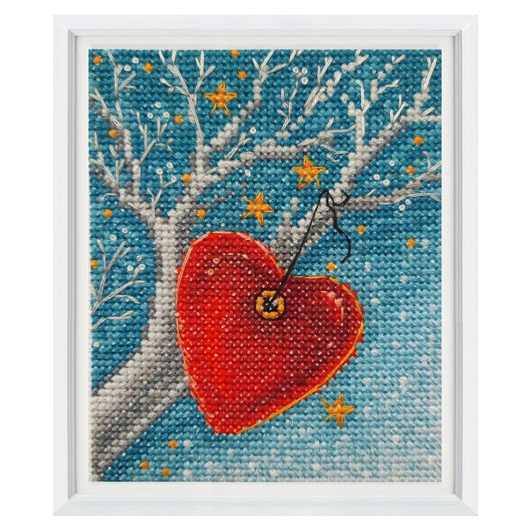 Warmth of the Heart Cross Stitch Kit ~ RTO
