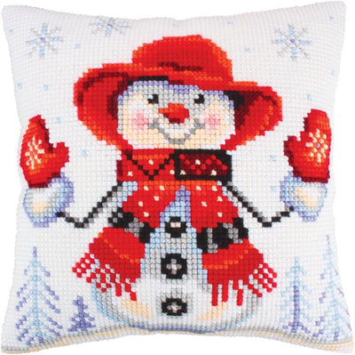 Snowman Cross Stitch Kit Collection D'Art