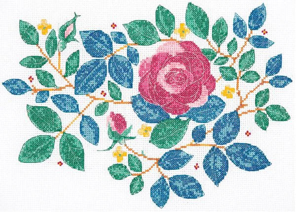 Rose Garden - Anchor Cross Stitch Kit SALE