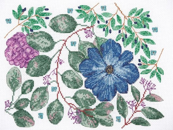 Clematis - Anchor Cross Stitch Kit SALE