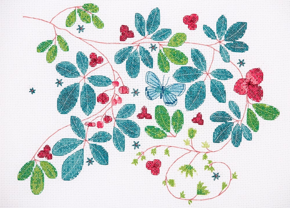 Glasshouse Vine - Anchor Cross Stitch Kit SALE