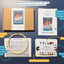 Snow Over Durham Cross Stitch Kit - Trouvaille Stitch Kits