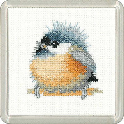 Cheepy Coaster  Cross Stitch Heritage Crafts