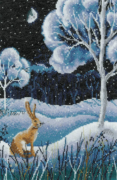 Winter Forest  Cross Stitch Heritage Crafts (Evenweave)