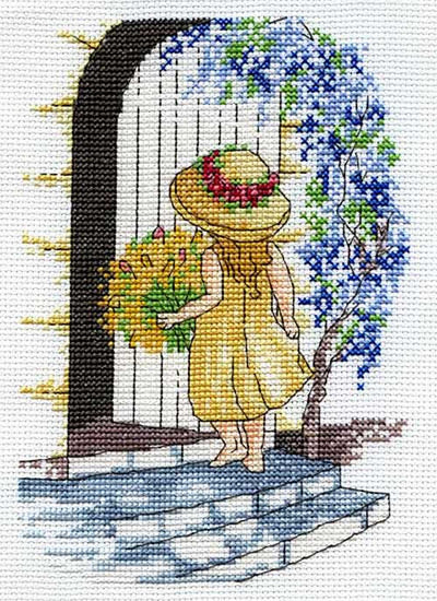 Wisteria - All Our Yesterdays Cross Stitch Kit