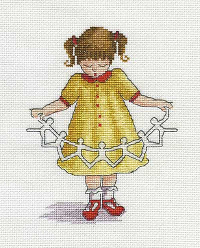 Dolly Chain - All Our Yesterdays Cross Stitch Kit