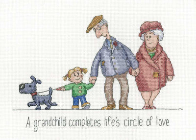 Circle of Love Golden Years  Cross Stitch Heritage Crafts