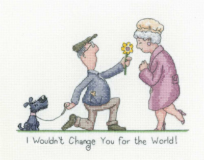 I Wouldn't Change You  Cross Stitch Heritage Crafts