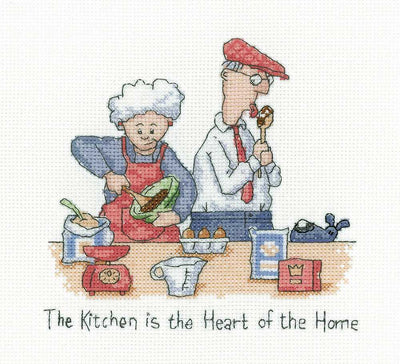 Heart of the Home Golden Years  Cross Stitch Heritage Crafts