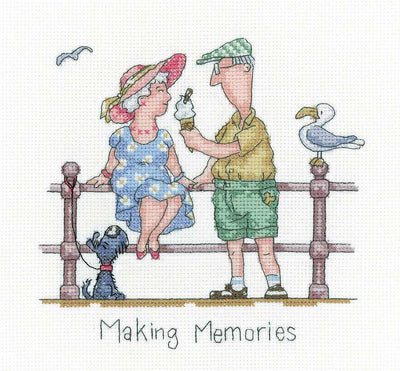 Making Memories Golden Years  Cross Stitch Heritage Crafts