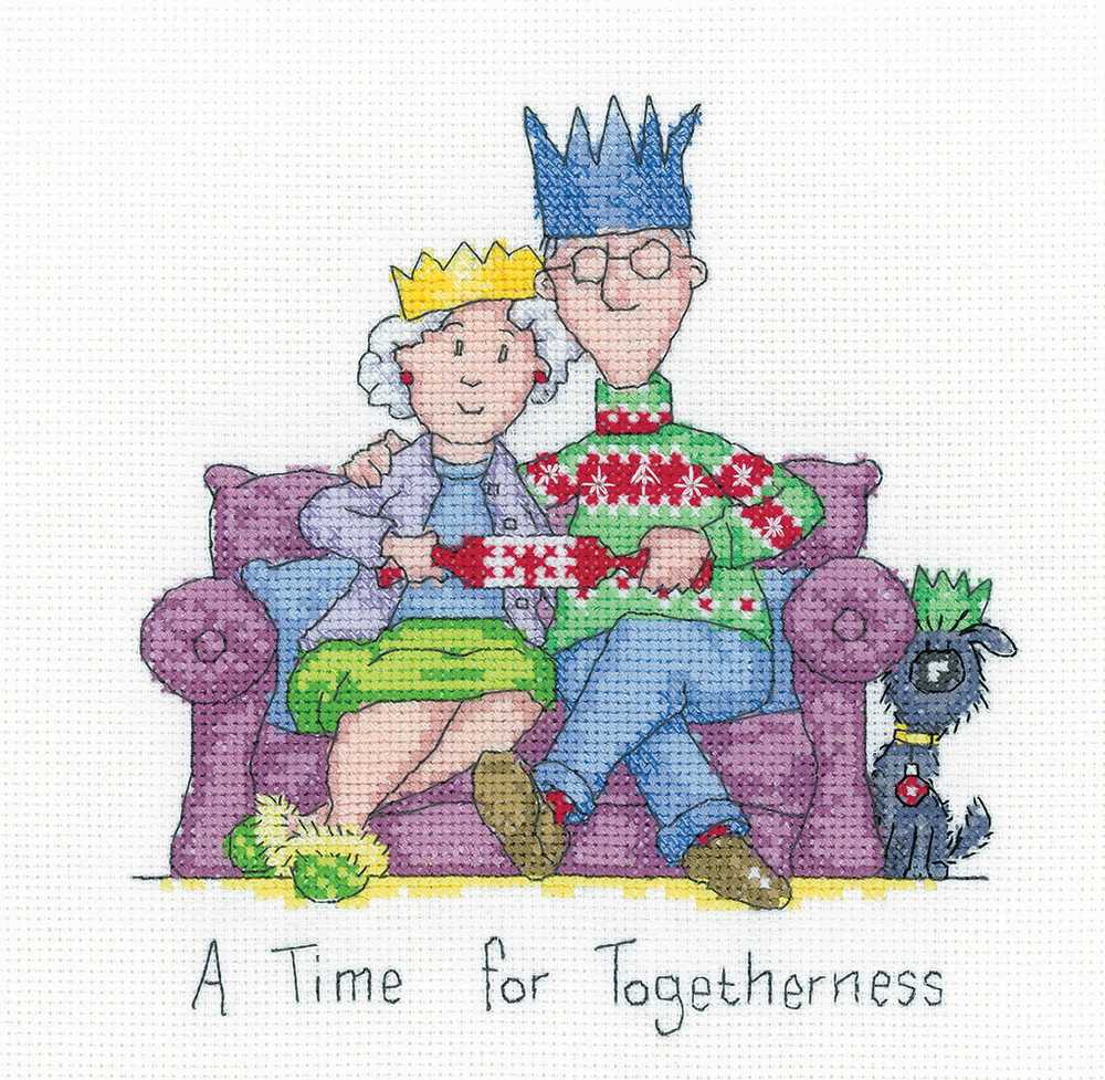 Togetherness Golden Years  Cross Stitch Heritage Crafts