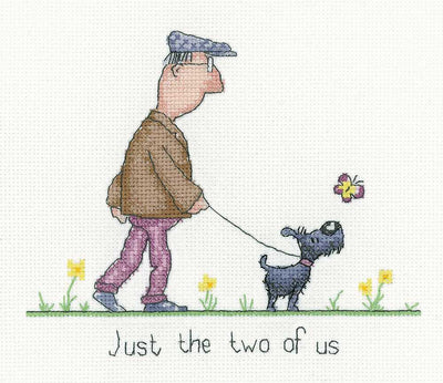 The Two of Us Golden Years  Cross Stitch Heritage Crafts