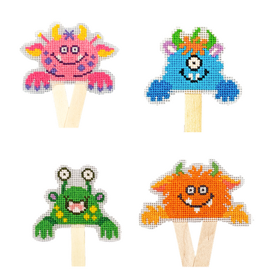 Bothy Threads Mini Monsters Bundle of 4