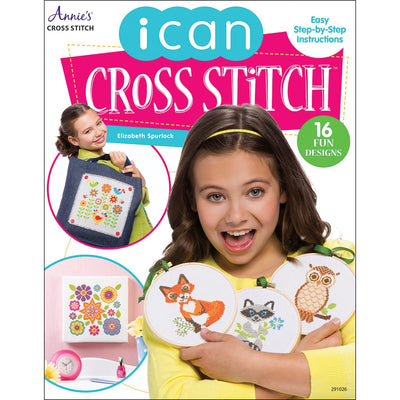I Can Cross Stitch Book for Beginners