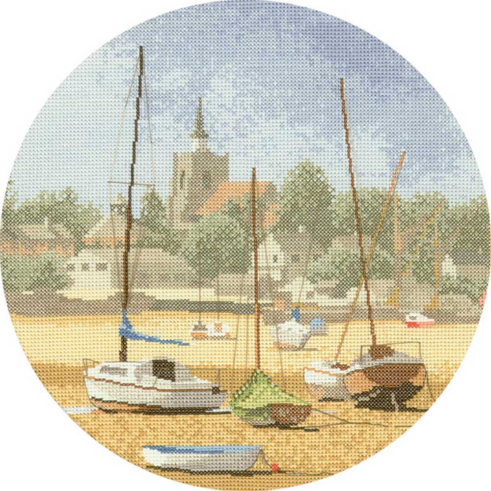 High and Dry John Clayton Circles Cross Stitch Kit Heritage Crafts