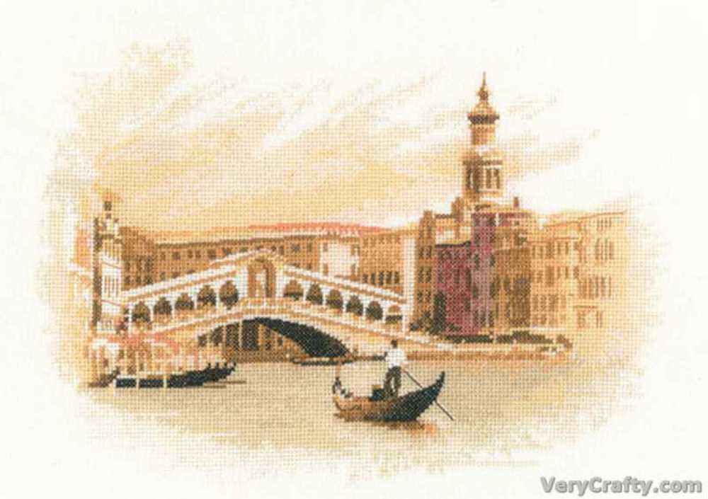 Rialto  Cross Stitch Kit Heritage Crafts