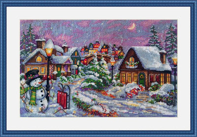 Christmas Night~ Merejka Cross Stitch Kit
