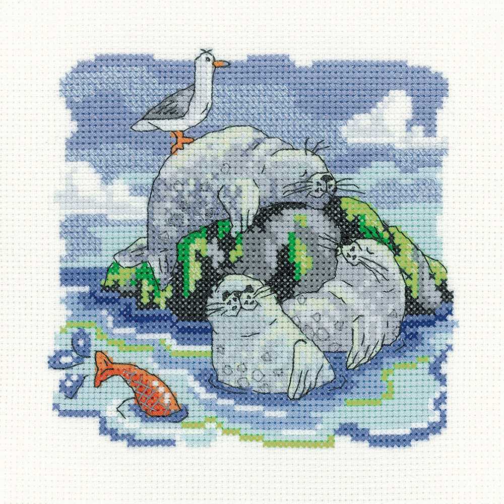 Chilling  Cross Stitch Kit Heritage Crafts