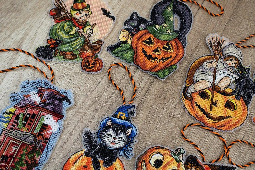 Halloween Toys Decoration Cross Stitch Kit - Letitstitch