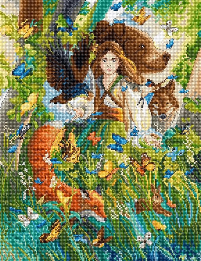 Magic Friendships Cross Stitch Kit - Letitstitch