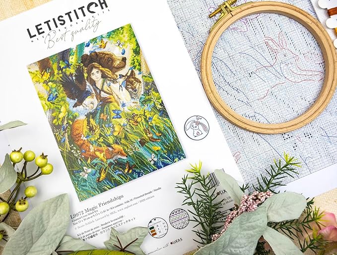 Magic Friendships Cross Stitch Kit - Letitstitch