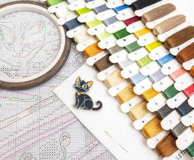 Playful Paws Cross Stitch Kit - Letitstitch