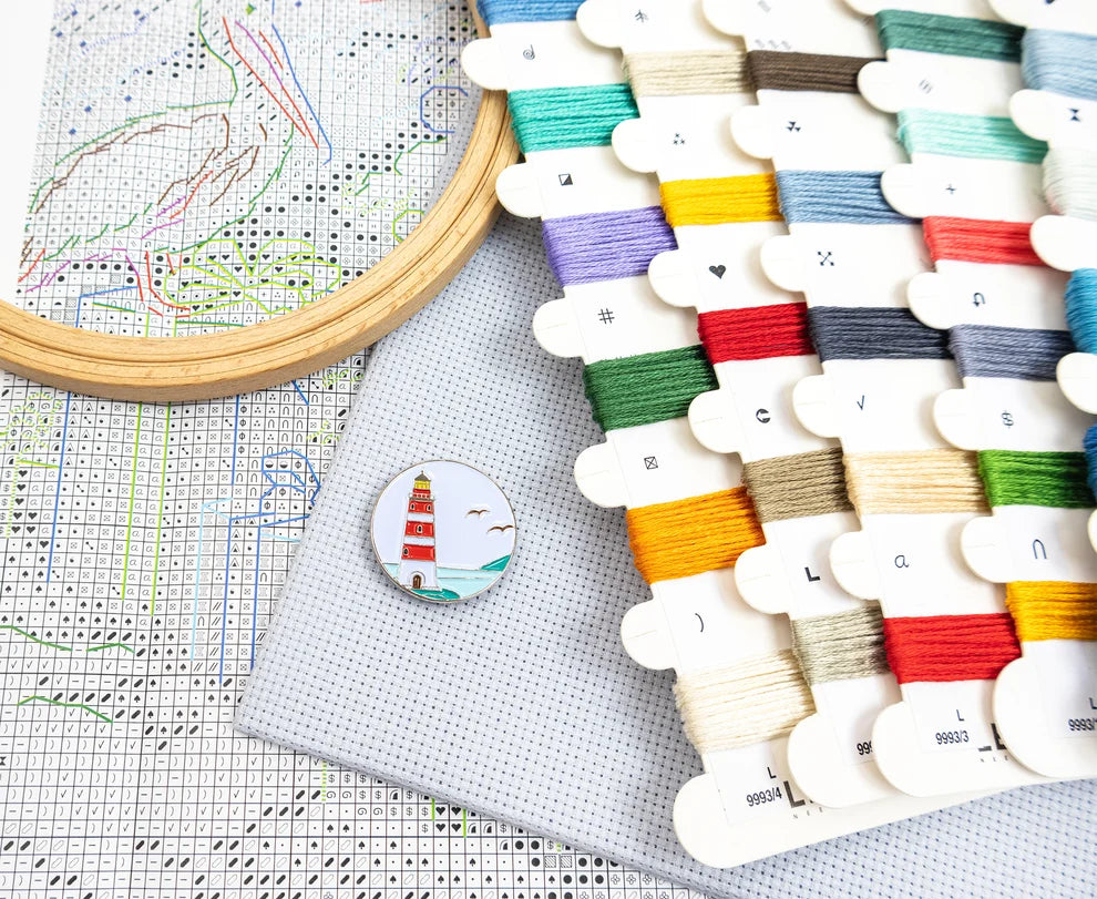 Lighthouse Noel Cross Stitch Kit - Letitstitch