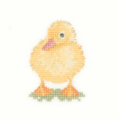 Duckling   Cross Stitch Kit Heritage Crafts