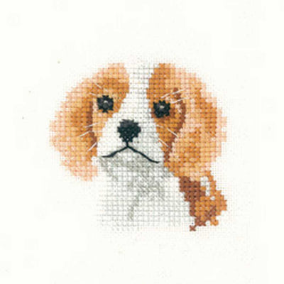 Spaniel Puppy  Cross Stitch Kit Heritage Crafts