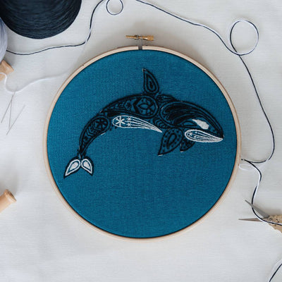 Orca Kit ~ Paraffle Embroidery