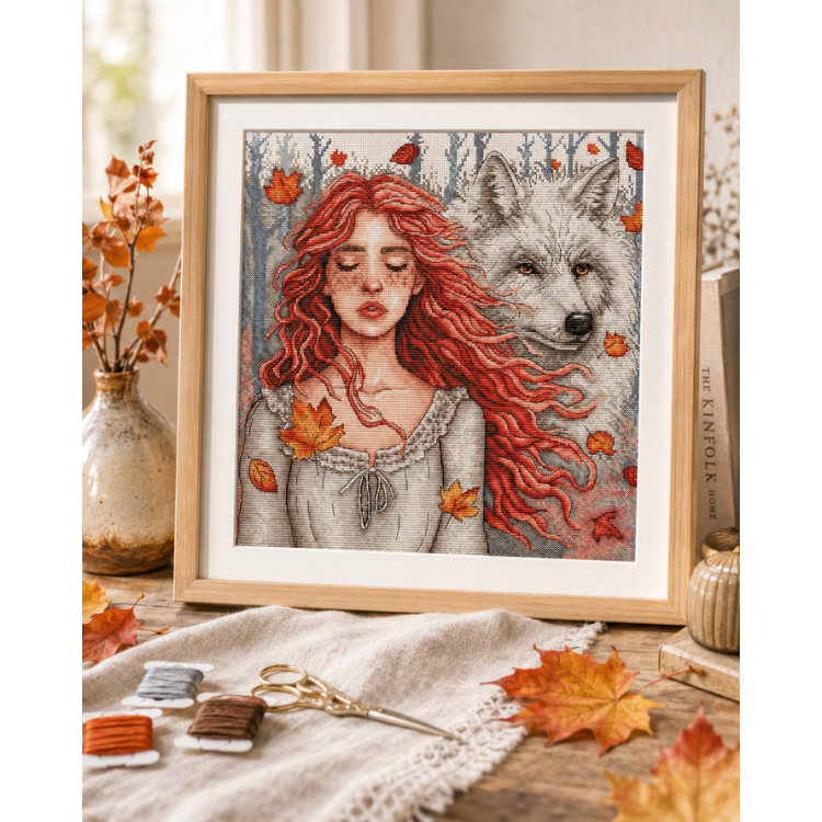 Autumnnal Silence Cross Stitch Kit ~ AVA Stitch