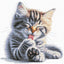 Soft Paws Cross Stitch Kit - Andriana