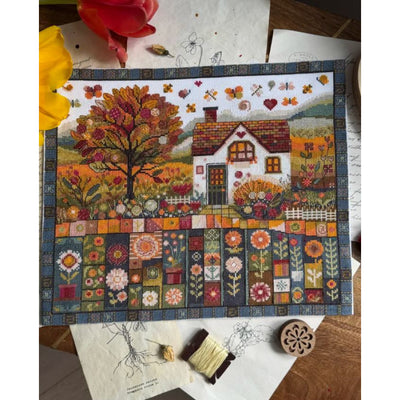 Autumn Patterns Cross Stitch Kit - Andriana