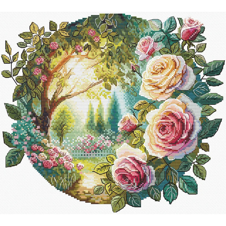 Dream Garden Cross Stitch Kit - Andriana