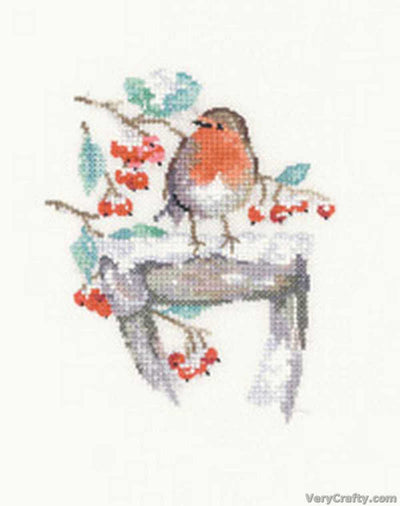 Watching Cross Stitch Kit Heritage Crafts (Evenweave)