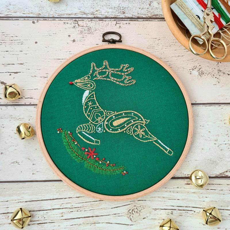 Three Christmas Banner Designs Kit ~ Paraffle Embroidery