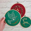 Three Christmas Banner Designs Kit ~ Paraffle Embroidery