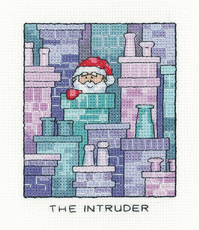 The Intruder  Cross Stitch Kit Heritage Crafts