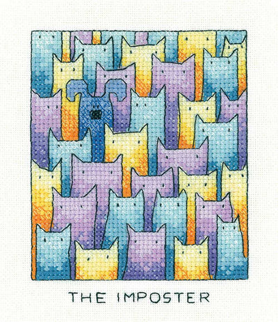 The Imposter  Cross Stitch Kit Heritage Crafts