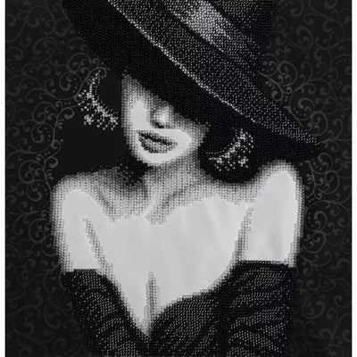 Lady Dido Sepia Toned Beaded Embroidery Kit ~ VDV