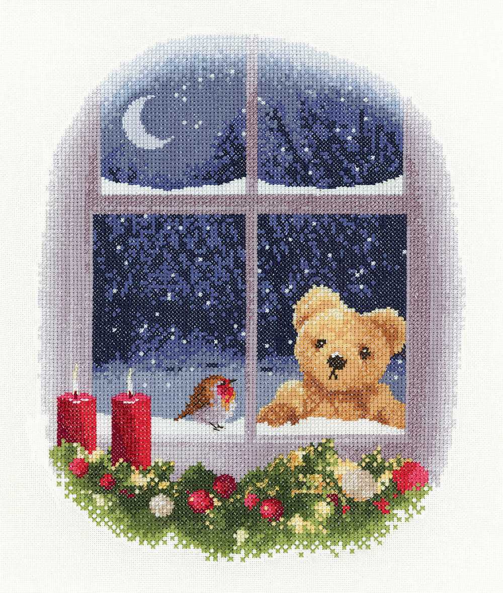 William and Robin  Cross Stitch Kit Heritage Crafts (Evenweave)