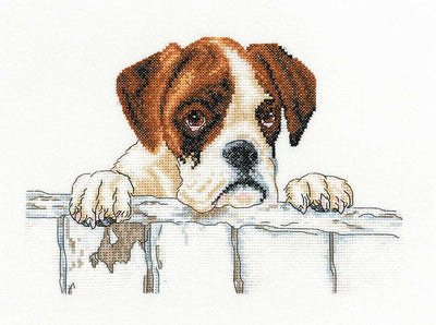 Bailey by Villager Jim Cross Stitch Kit Heritage Crafts DISCONTINUED