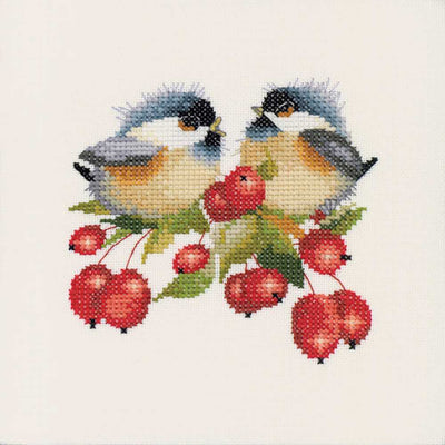 Berry Chick-Chat Cross Stitch Kit Heritage Crafts