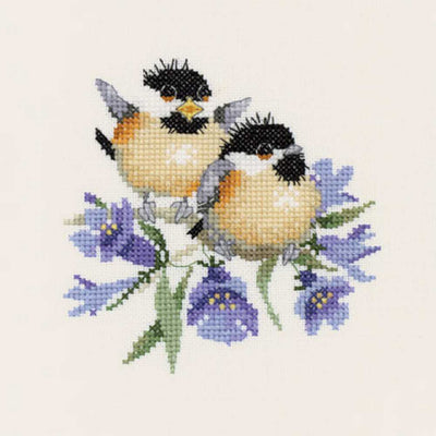 Bluebell Chick-Chat Cross Stitch Kit Heritage Crafts